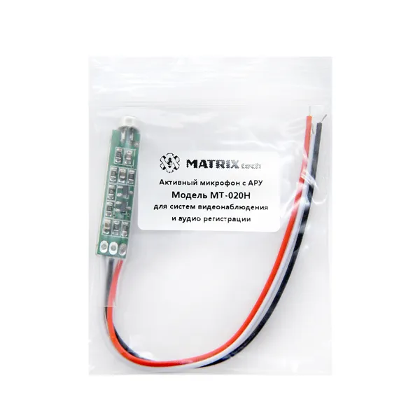 Микрофон с АРУ MT-020H
