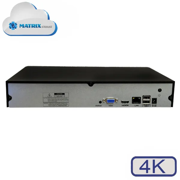 Видеорегистратор IP MATRIXtech M-36IP4K-B H.265
