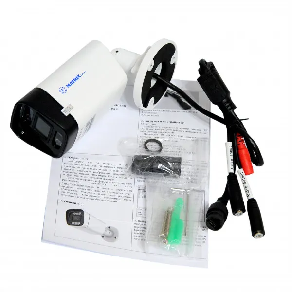 Видеокамера IP MATRIXtech MT-CM4.0IP20G PoE D-LED audio (3,6mm)