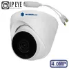 Видеокамера IP MATRIXtech MT-DP4.0IP20G-M + микрофон + PoE сплиттер (2,8mm)